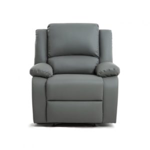 Fauteuil de relaxation manuel en simili