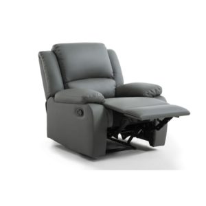 Fauteuil de relaxation manuel en simili