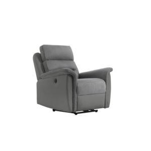 Fauteuil de relaxation électrique en microfibre et simili