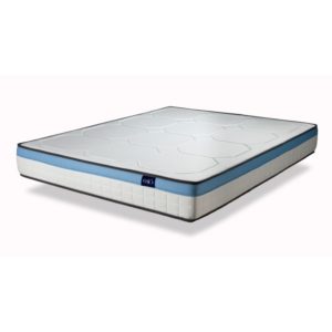 Matelas GEL FRESH en mousse à mémoire de forme MemoryTex + mousse frozen gel – 24cm d’épaisseur