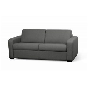 Canapé convertible système couchage express 3 places en tissu