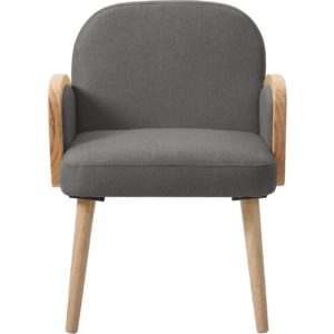 Fauteuil gris confort style contemporain et côtier