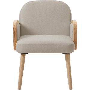 Fauteuil beige clair