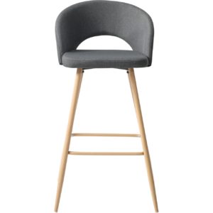 Tabouret de bar gris