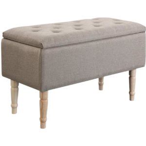 Banc Coffre Beige