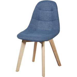 Chaise bleue canard