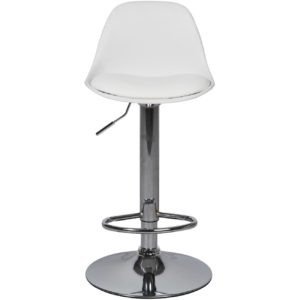 Tabouret de bar blanc