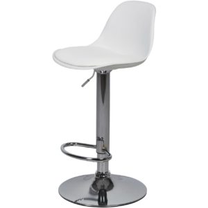 Tabouret de bar blanc