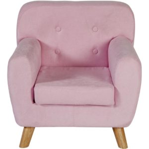 Fauteuil enfant rose