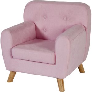 Fauteuil enfant rose