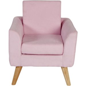 Fauteuil rose pour enfant