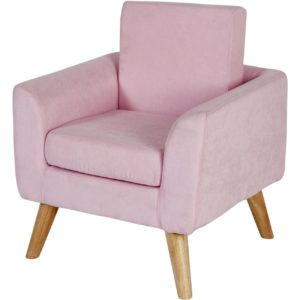 Fauteuil rose pour enfant