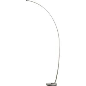 Lampadaire en arc gris