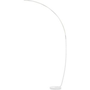 Lampadaire en arc blanc