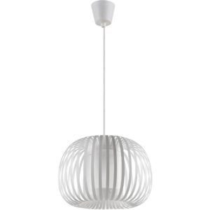 Suspension globe blanche