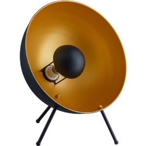 Lampe industrielle noire