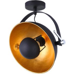 Suspension style projecteur noir