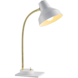 Lampe de bureau blanche