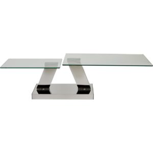 Table basse en verre