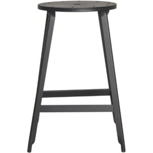 Tabouret de bar noir industriel