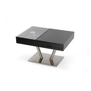 Table basse relevable avec plaquage