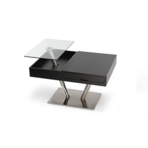 Table basse relevable avec plaquage