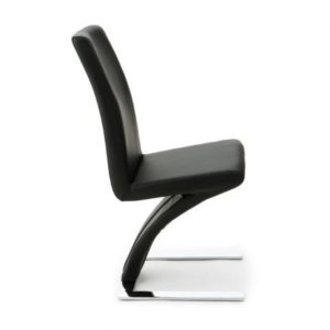 Chaise design avec pied en acier