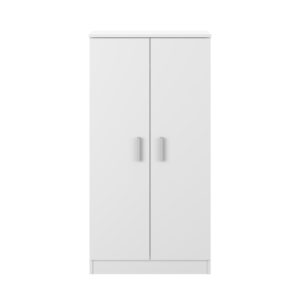 Armoire à chaussures 2 portes (30 Paires) L55 x H108cm