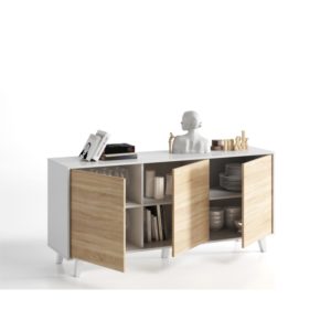 Buffet scandinave 3 portes L154 cm