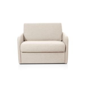 Fauteuil couchage rapide 70×190 en tissu