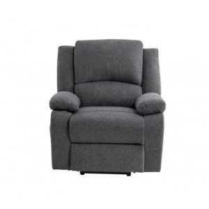 Fauteuil de relaxation électrique avec releveur en tissu