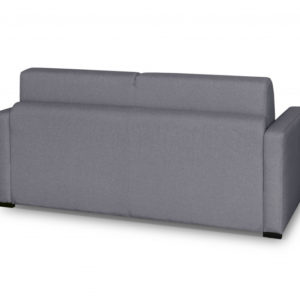 Canapé convertible système couchage express matelas 17cm 3places en tissu