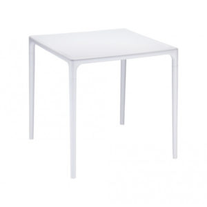 GOZA – Table carrée 80cm PP Intérieur/Extérieur