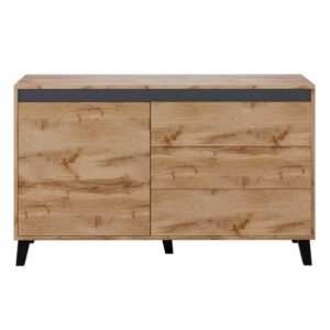 MILOR – Buffet 1 porte et 3 tiroirs