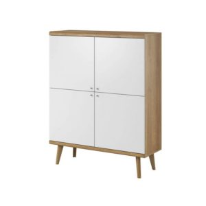 PRYSK – Buffet haut scandinave 4 portes